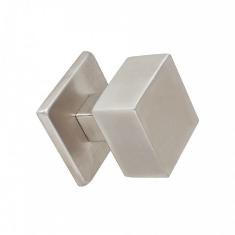 POMO PUERTA DE ENTRADA CUBO INOX
