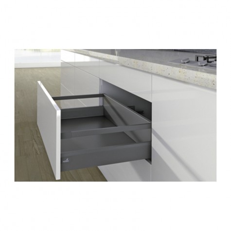 SET CACEROLERO 500 MM ALT. 186 ANTRACITA ARCITECH HETTICH