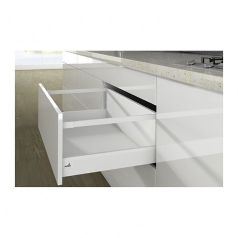 SET CACEROLERO 350MM ALT.250 BLANCO ARCITECH HETTICH
