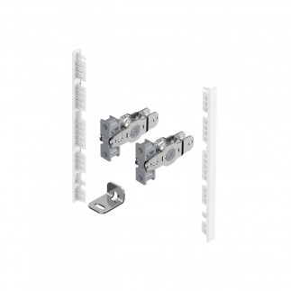 CONECTOR FRENTE BARRA TRANSVERSAL 139 ADVANTECH YOU BLANCO HETTICH