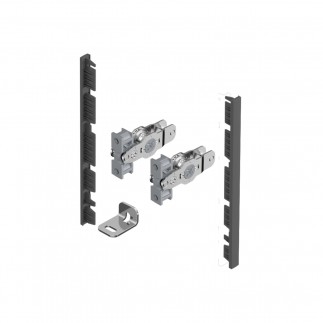 CONECTOR FRENTE BARRA TRANSVERSAL 139 ADVANTECH YOU ANTRACITA HETTICH