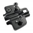 9091813 SUPLEMENTO SENSYS 8099 HDIREKT C3 OBSIDIAN BLACK C/EXC C/TACOS HETTICH