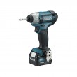 KIT COMBO CLX228SMX1 (ATORNILLADOR IMPACTO TD110D+TALADRO PERCUTOR HP333D) + BATERIA 2 AMP MAKITA