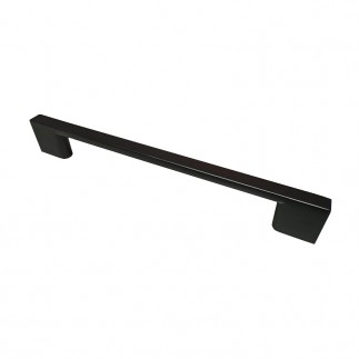 TIRADOR ALUMINIO T-304-20 NEGRO MATE 160 L190 HJM