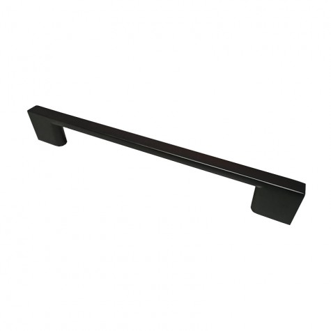 TIRADOR ALUMINIO T-304-20 NEGRO MATE 160 L190 HJM