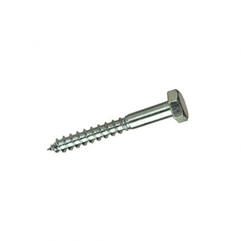 TORNILLO DIN 571 C/EXAGONAL 8X 120 ZINC. ABC