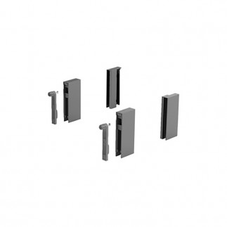 9122974 AT ADAPTADOR DESIGNSIDE 92 P/CRISTAL ANTRACITA HETTICH