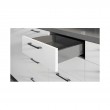 KIT CAJON AXISPRO H199 FONDO 400 MM.ANTRACITA KPL400D GTV