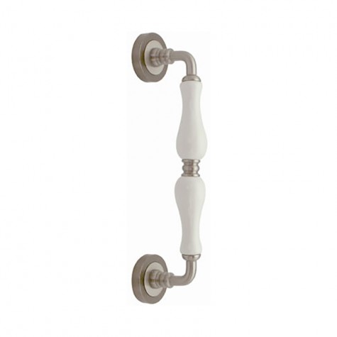 MANILLON ROSETA C30503NMAT PORC.BLANCA NIQ. MATEL  JANDEL
