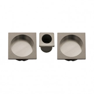 KIT PUERTA CORREDERA RED.70315 FRENTE 20 MM. NIQUEL SAT. JANDEL