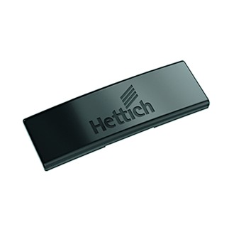 9091821 TAPA BRAZO SENSYS OBSIDIAN BLACK HETTICH