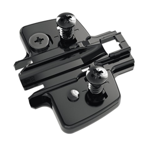 9091803 SUPLEMENTO SENSYS 8099 EURO C0 OBSIDIAN BLACK C/EXC HETTICH