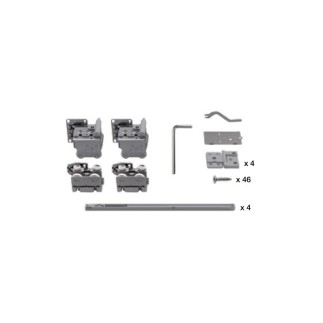 SISTEMA PTA.PLEGABLE-CORRED. 1 PTA (2 HOJAS) AXIS FREE 1 660AXF001 SYSKOR
