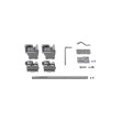 SISTEMA PTA.PLEGABLE-CORRED. 1 PTA (2 HOJAS) AXIS FREE 1 660AXF001 SYSKOR