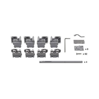 SISTEMA PTA.PLEGABLE-CORRED. 2 PTA (4 HOJAS) AXIS FREE 1 660AXF002 SYSKOR