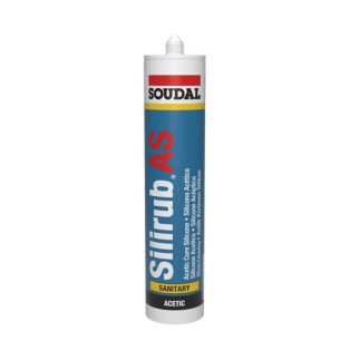 T.SILICONA TRASNLUCIDO 310 ML.(ESPECIAL SANITARIOS) 113008 SILIRUB S SOUDAL
