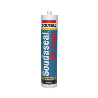 T.SELLADOR ESPEJOS, PVC TRANSL.290 ML. SOUDASEAL CLEAR 112356 SOUDAL