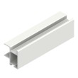 KIT PUERTA CORREDERA RECTO KP-TR16MIN-75 BLANCO CHAMONIX 35M000AM1 SYSKOR