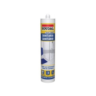 T.SILICONA SANITARIA NEUTRA BLANCA 119973 SOUDAL