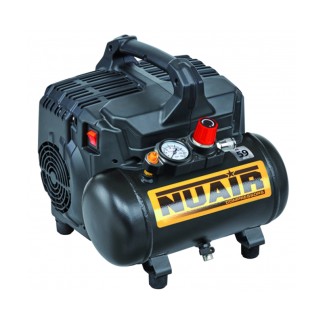 COMPRESOR PISTON SILTEK+NUAIR 6L. 1HP SILENT MONOF. 230V. B2BE104NUA NUAIR