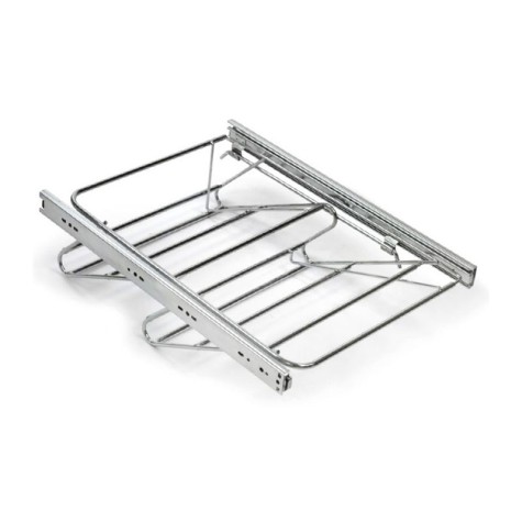 ZAPATERO CROMO EXTRAIBLE 60/100 C/GUIA H35 S/FR. F25286 P400