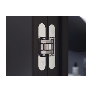 BISAGRA INVISIBLE K8060 CS (PUERTA) 5 PIV. 3 REG. CROMO SAT. KRONA