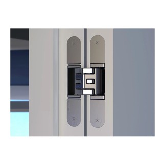 BISAGRA INVISIBLE K5080 CS (PTA.ENTRADA) 5 PIV. 3 REG. CROMO SAT. KRONA