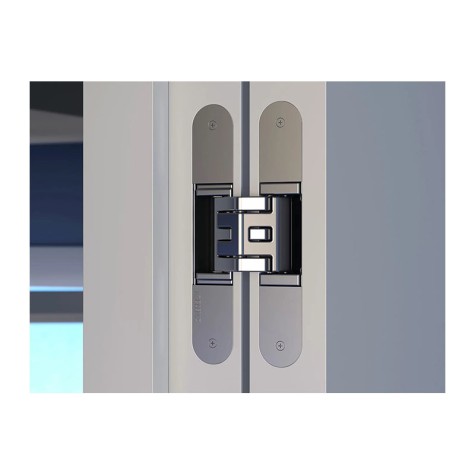 BISAGRA INVISIBLE K5080 CS (PTA.ENTRADA) 5 PIV. 3 REG. CROMO SAT. KRONA