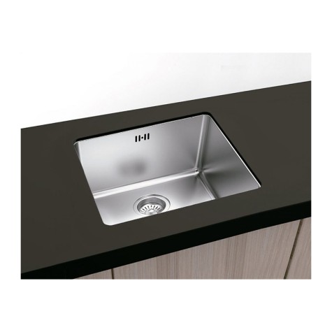 FREGADERO BAJO ENCIMERA CUADRADO BERLIN 490X440MM. (45-40) F16712 P400