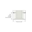 CONTENEDOR RESIDUOS 8+12+12+24L. MOD.60 SQUARE F33056 P400