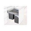CONTENEDOR RESIDUOS 8+12+12+24L. MOD.60 SQUARE F33056 P400
