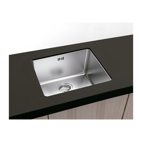 FREGADERO BAJO ENCIMERA CUADRADO BERLIN 440X440MM. (40-40) F16711 P400