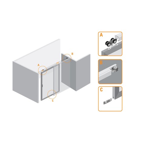 J.ACCESORIOS C/GUIA U-21 DN-80 CF 2 MT. 10120217471 DUCASSE