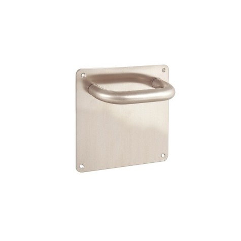MANILLON CURVO C/PLACA 170X170 5066/5067 INOX DiMani