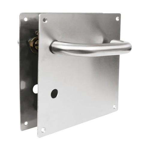 J.MANILLAS C/PLACA CUADRADA INOX U CURVA 170X170 C/CONDENA 47MM. MOD.3CW47 COD.10430 AMIG