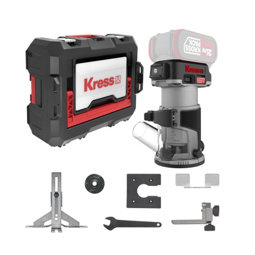 FRESADORA PORTATIL KUD26.91 20V. S/BATERIAS 11099002000 KRESS
