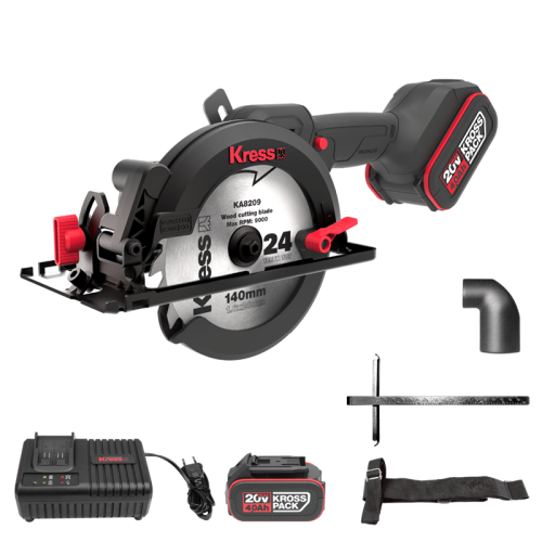 SIERRA CIRCULAR KUE11 140MM. 20V. 2 BAT. 4AH 11059802000 KRESS