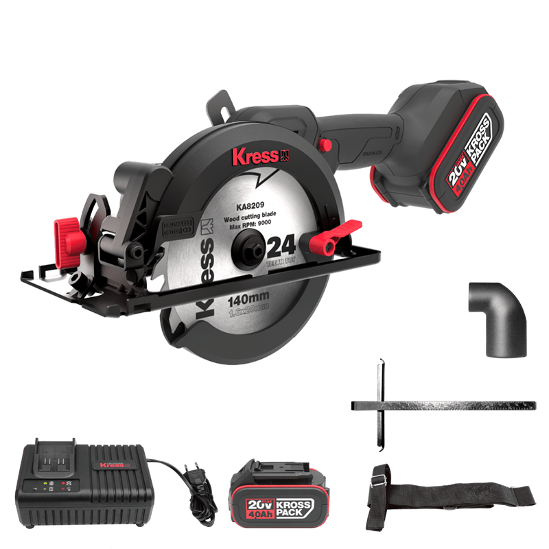 SIERRA CIRCULAR KUE11 140MM. 20V. 2 BAT. 4AH 11059802000 KRESS