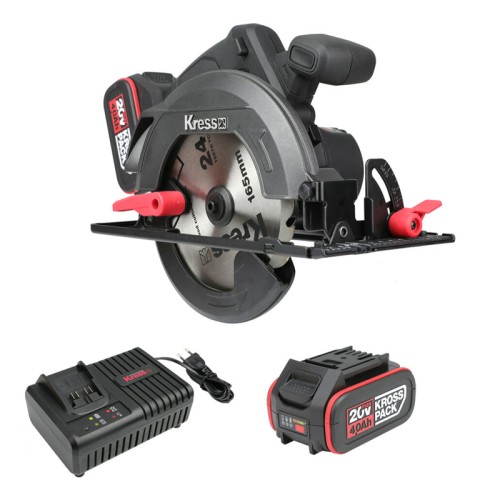 SIERRA CIRCULAR KUE12.1 165MM. 20V. 2 BAT. 4AH 11060302000 KRESS