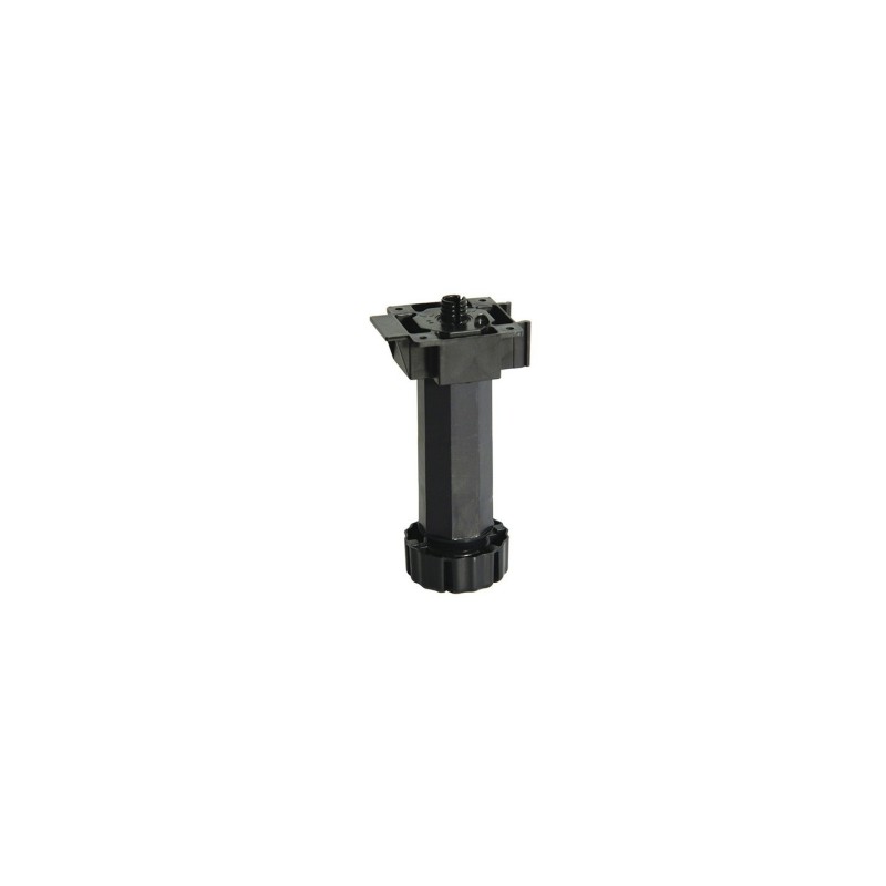PATA DE COCINA REFUERZO CORTO 10 CM NEGRO 59530 JUYPAL