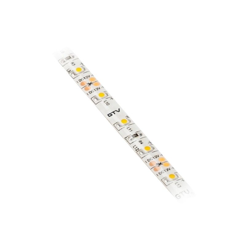 ROLLO 5 M.TIRA LED 24W 4000K 12V IP65 LD-3528-300-65-NE4P LUZ NEUTRA 8MM GTV