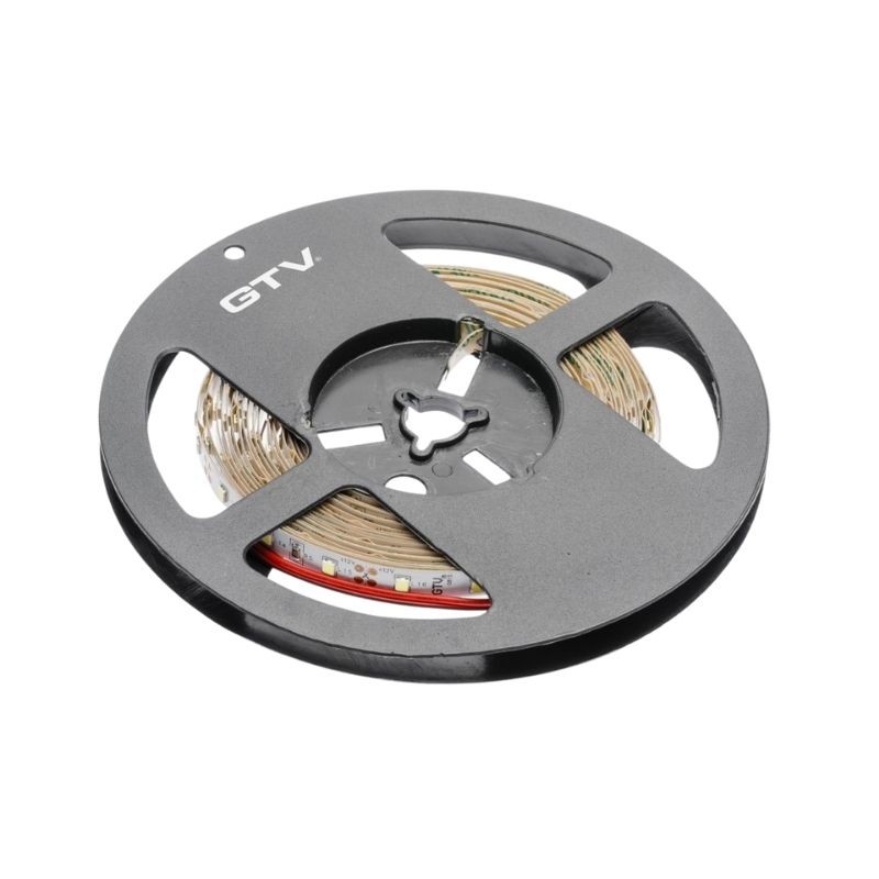 ROLLO 5 M.TIRA LED 33W 4000K 12V IP20 LD-2835-300-20-NE4N LUZ NEUTRA 8MM GTV