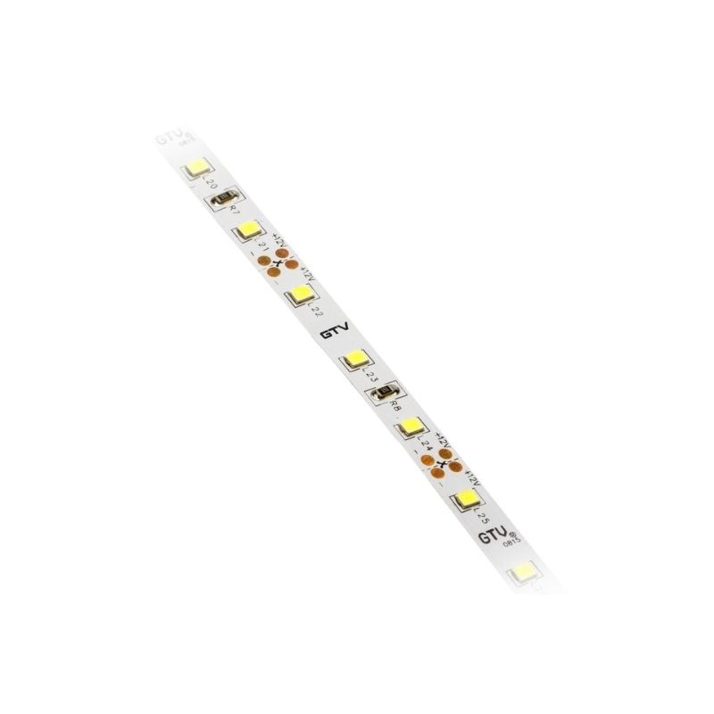 ROLLO 5 M.TIRA LED 48W 4000K 12V IP20 LD-2835MW-600-20-NE4 LUZ NEUTRA 8MM. GTV