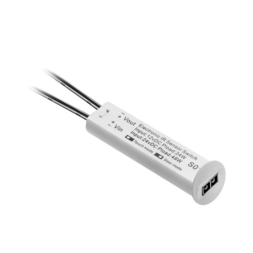 INTERRUPTOR SIN CONTACTO 3 EN 1 BLANCO AE-WBBUNI-10DIM GTV