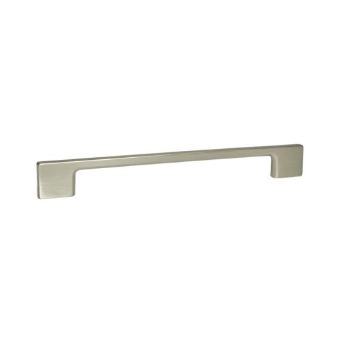 TIRADOR ALUMINIO 47061280036 NIQUEL SATINADO 128 L190 MALLE