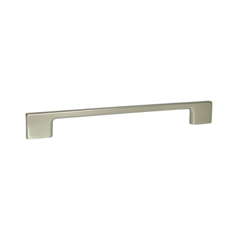 TIRADOR ALUMINIO 47061280036 NIQUEL SATINADO 128 L190 MALLE