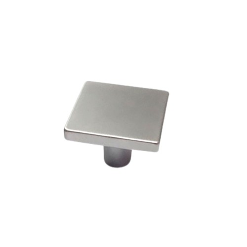 POMO CUADRADO 30X30 35370300036 NIQUEL SATINADO MALLE