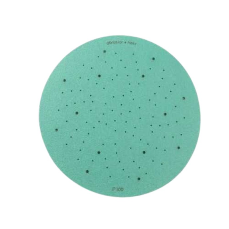 DISCO VELCRO HELIX GREEN D.150 G.320 CVHG150P320 ABRASTAR