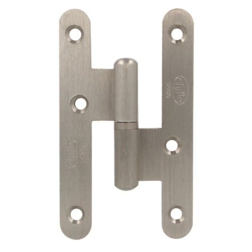 PERNIO LATON CROMO MATE 95X52 405/9.5 IZQ. COD.6181 AMIG