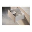 KIT CAJON PUSH AXISPRO H116 FONDO 350 MM. BLANCA PB-AXISPRO-P2O-KPL350B1 GTV
